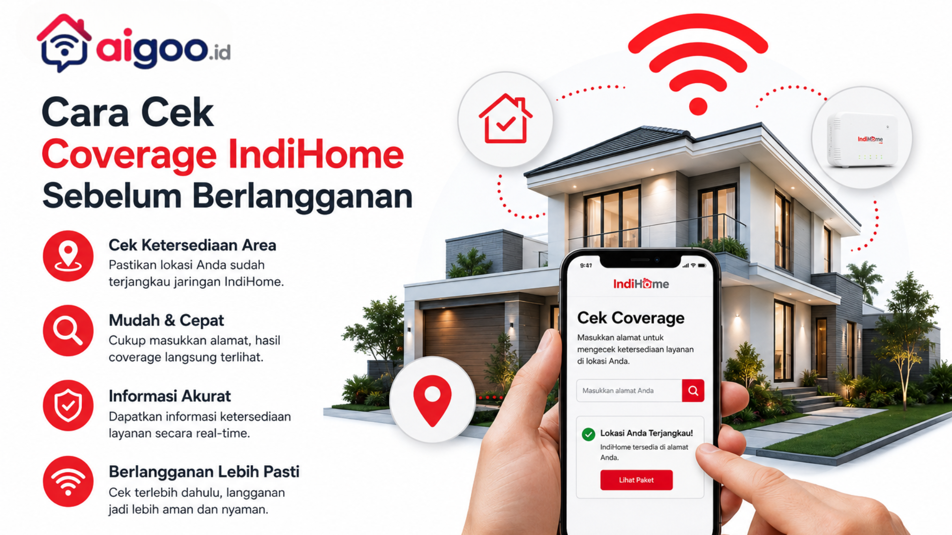 Cara Cek Coverage IndiHome Sebelum Berlangganan